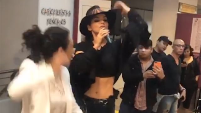Se presentaron con éxito en el Metro de la CDMX