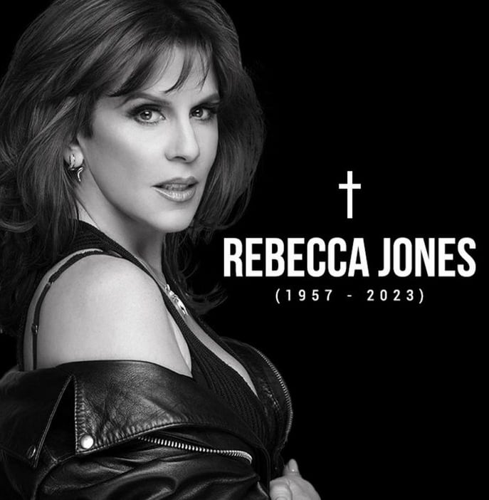 Muere Rebecca Jones a los 65 años de edad.