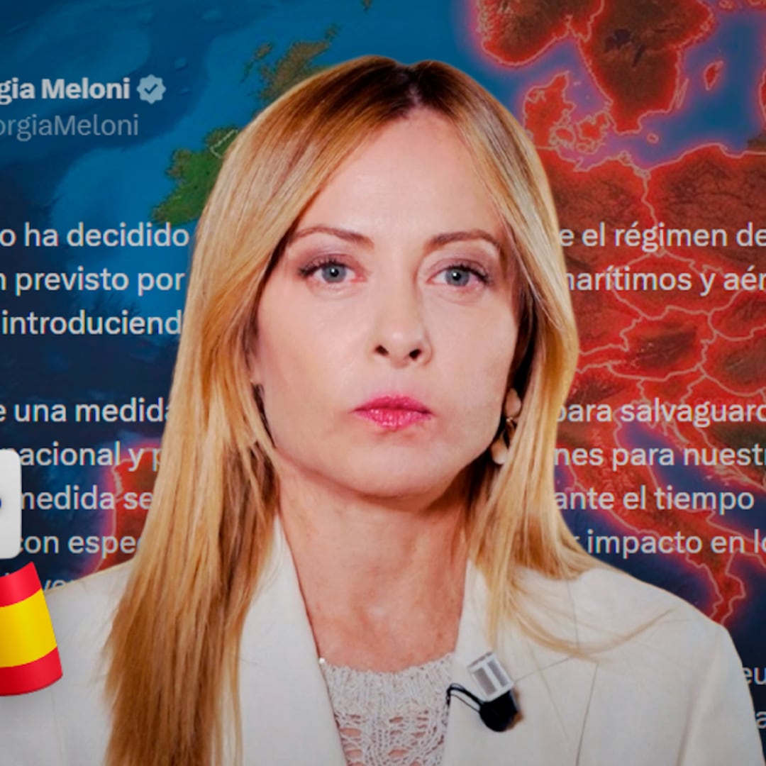 Meloni endurece controles con España y suspende temporalmente la libre circulación de Schengen