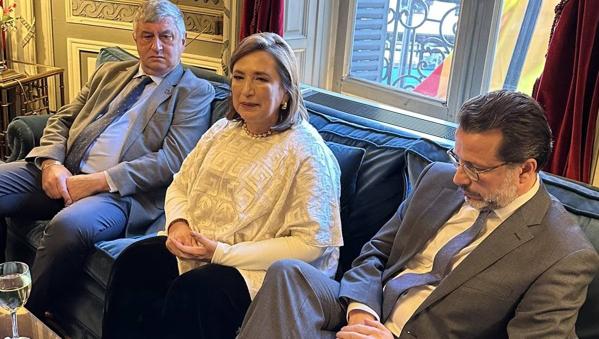 Xóchitl Gálvez y sus nuevos amigos