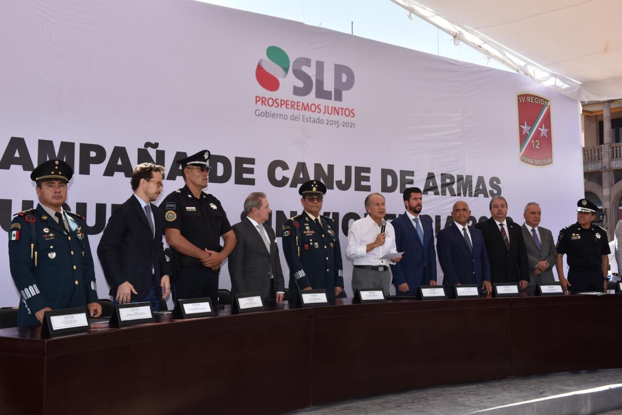 El Gobierno de San Luis Potosí estuvo presente en el evento.