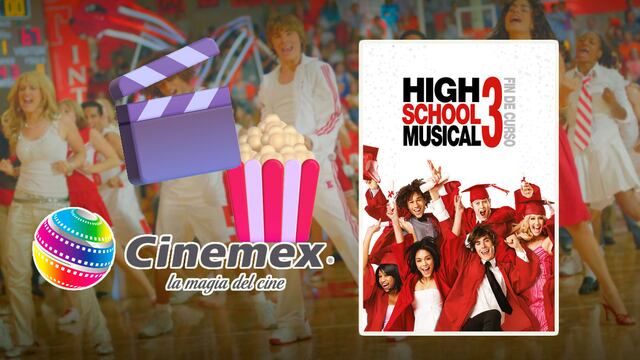 El reestreno de High School Musical 3 en Cinemex