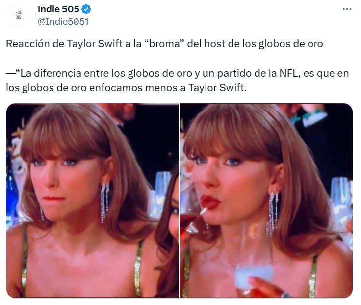 Memes de los Globos de Oro 2024