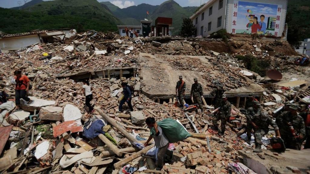 Sismo en China