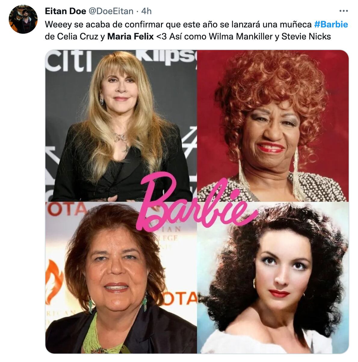 Filtración Barbie María Félix