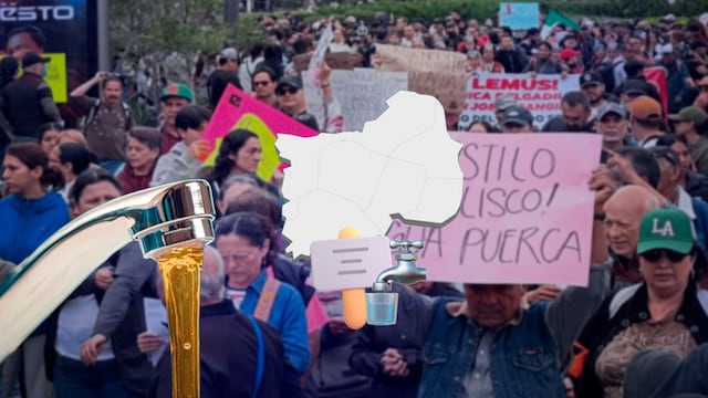 Marchan en Guadalajara por agua limpia
