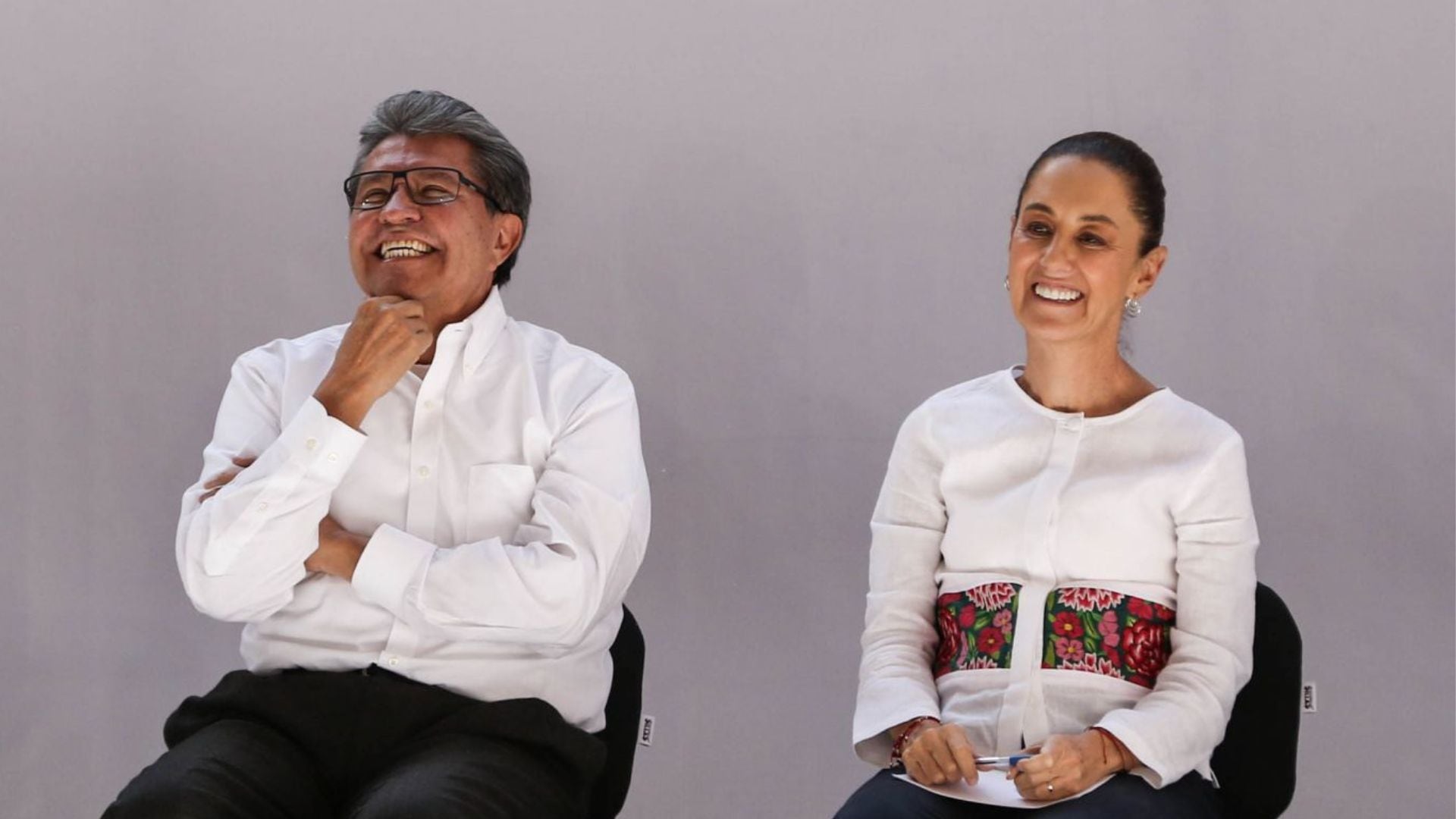 Ricardo Monreal y Claudia Sheinbaum