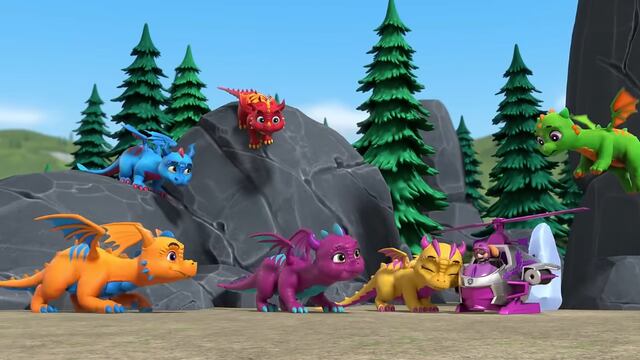 Paw Patrol por el estreno de Cómo entrenar a tu dragón