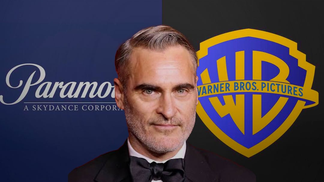 Joaquin Phoenix y más de mil actores rechazan control de Paramount sobre Warner Bros.
