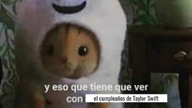 Taylor Swift cumple años este 13 de diciembre y lo celebran con memes