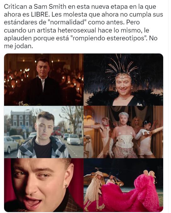 Sam Smith es defendido de los haters.