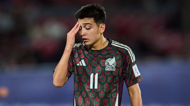 Gilberto Mora no pudo evitar la eliminación de México en el Mundial Sub-20 a manos de Argentina