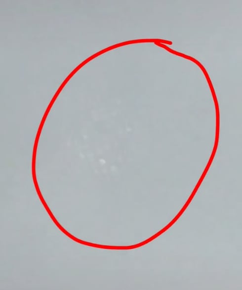 Flotilla de OVNIs en TikTok