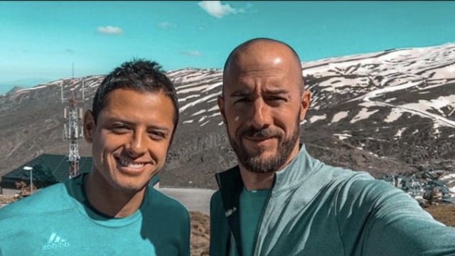 Chicharito y Diego Dreyfus