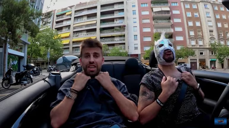 Gerard Piqué y el Escorpión Dorado