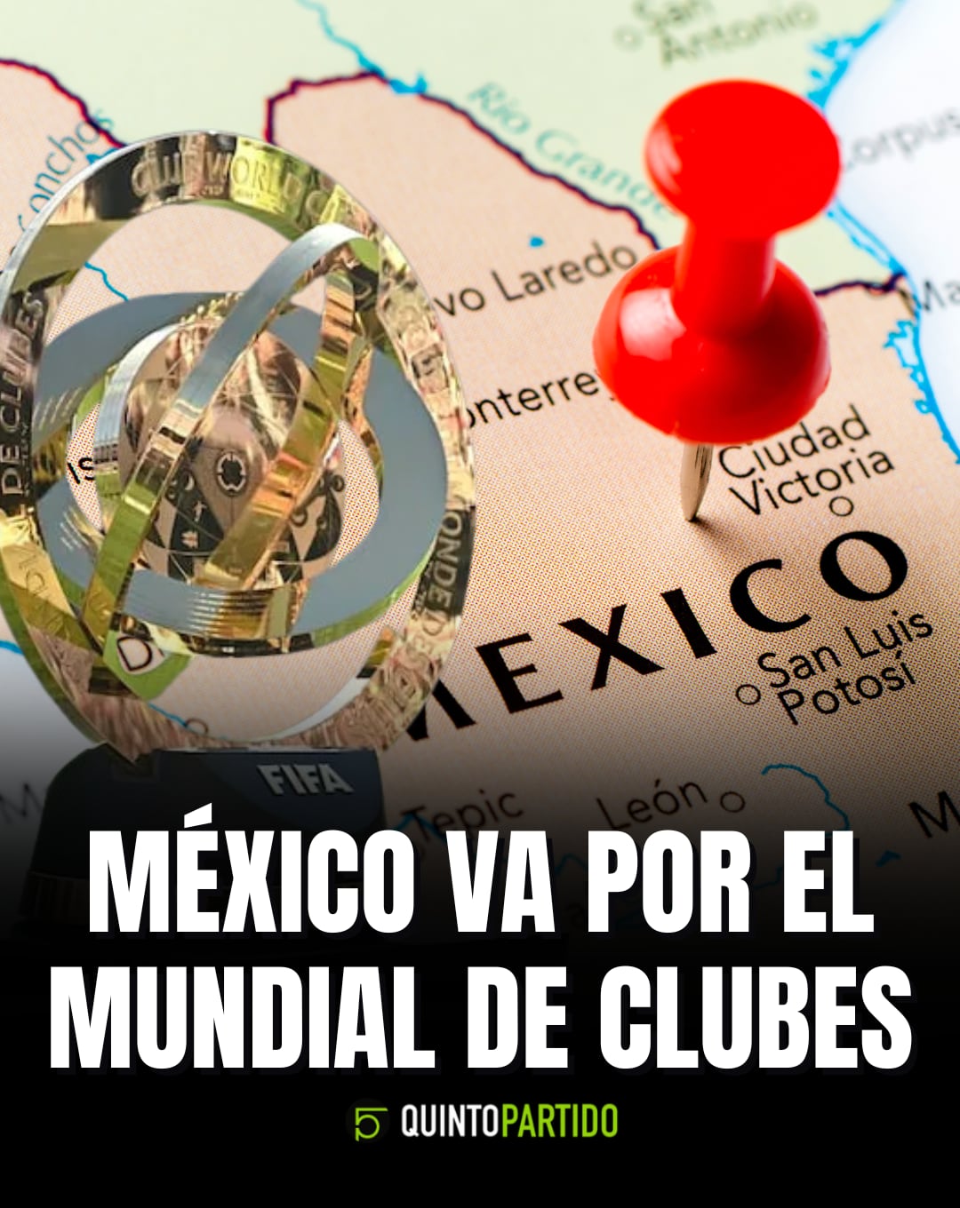 México levanta la mano para organizar el Mundial de Clubes 2029.