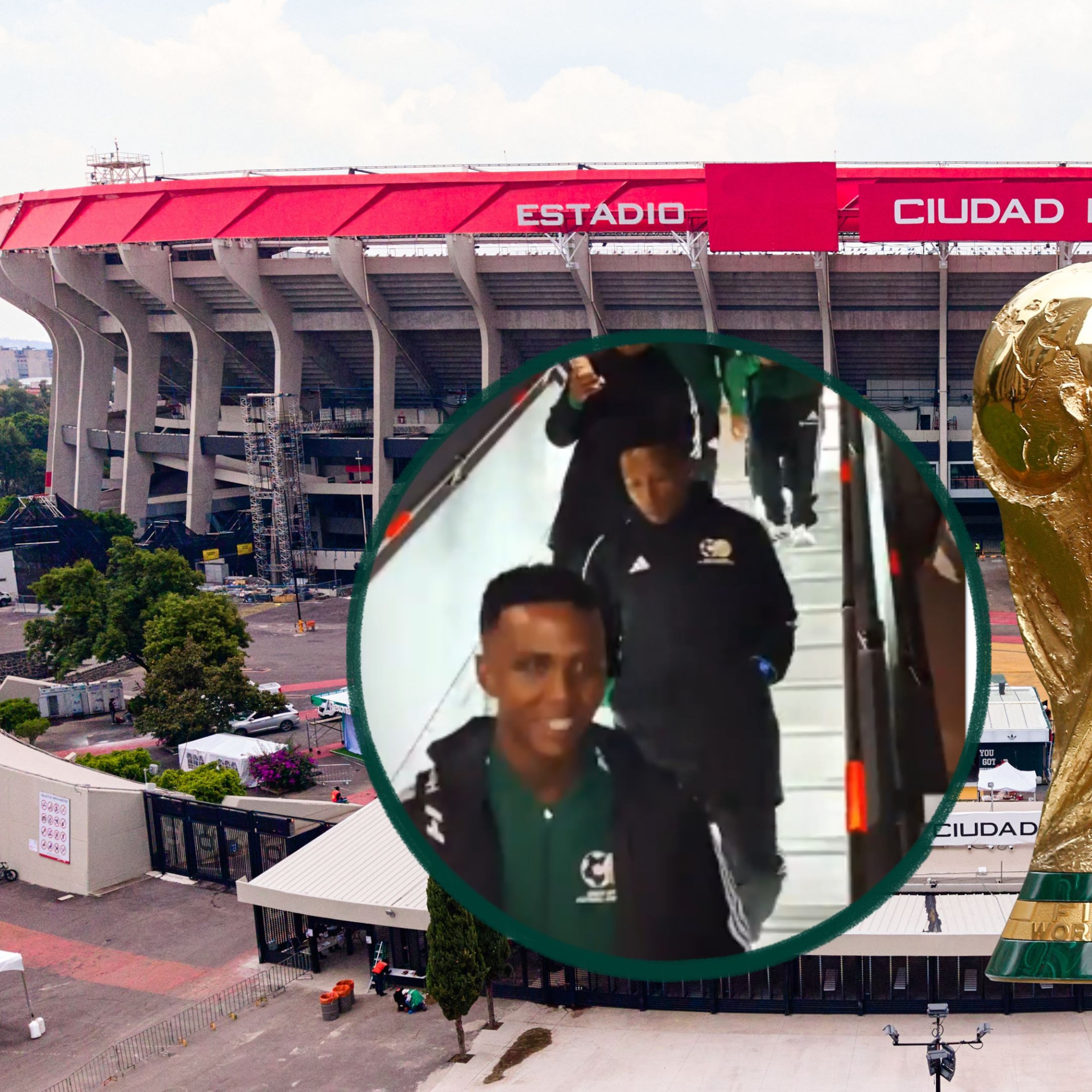Sudáfrica llega a México para enfrentar al Tri en el Mundial 2026