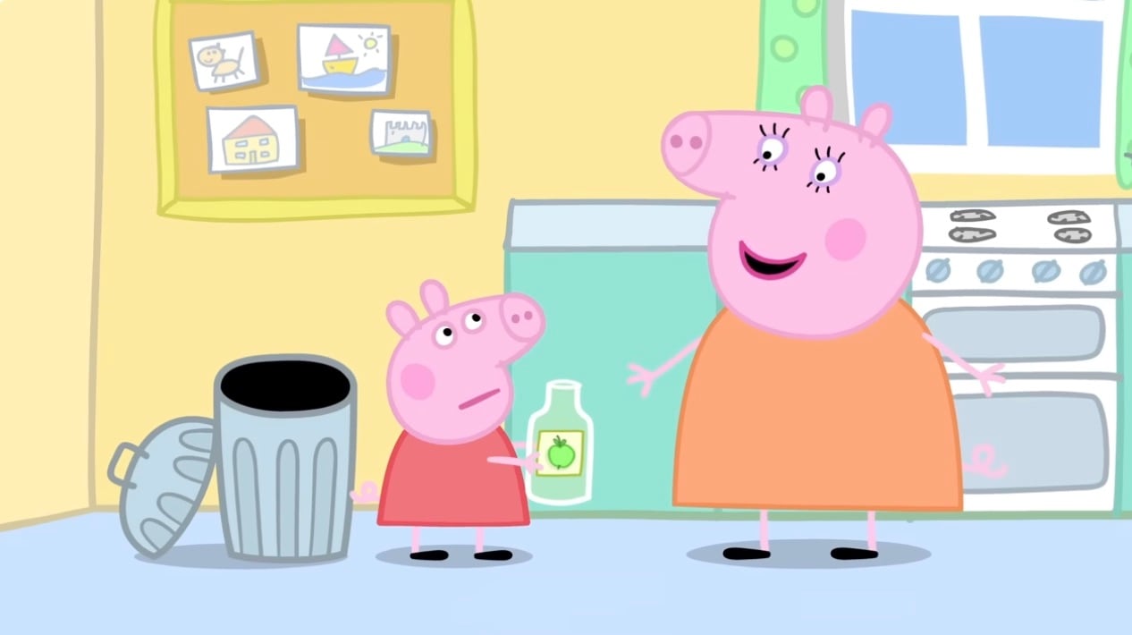 Capítulo Peppa Pig por Día Mundial del Reciclaje