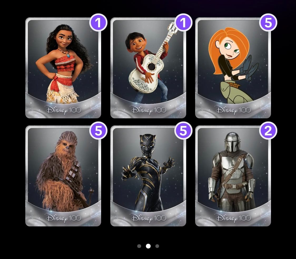 Moana es la carta más difícil de conseguir esta semana en el juego de Disney 100 en TikTok