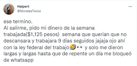 Denuncia a influencer por no pagar sueldo.