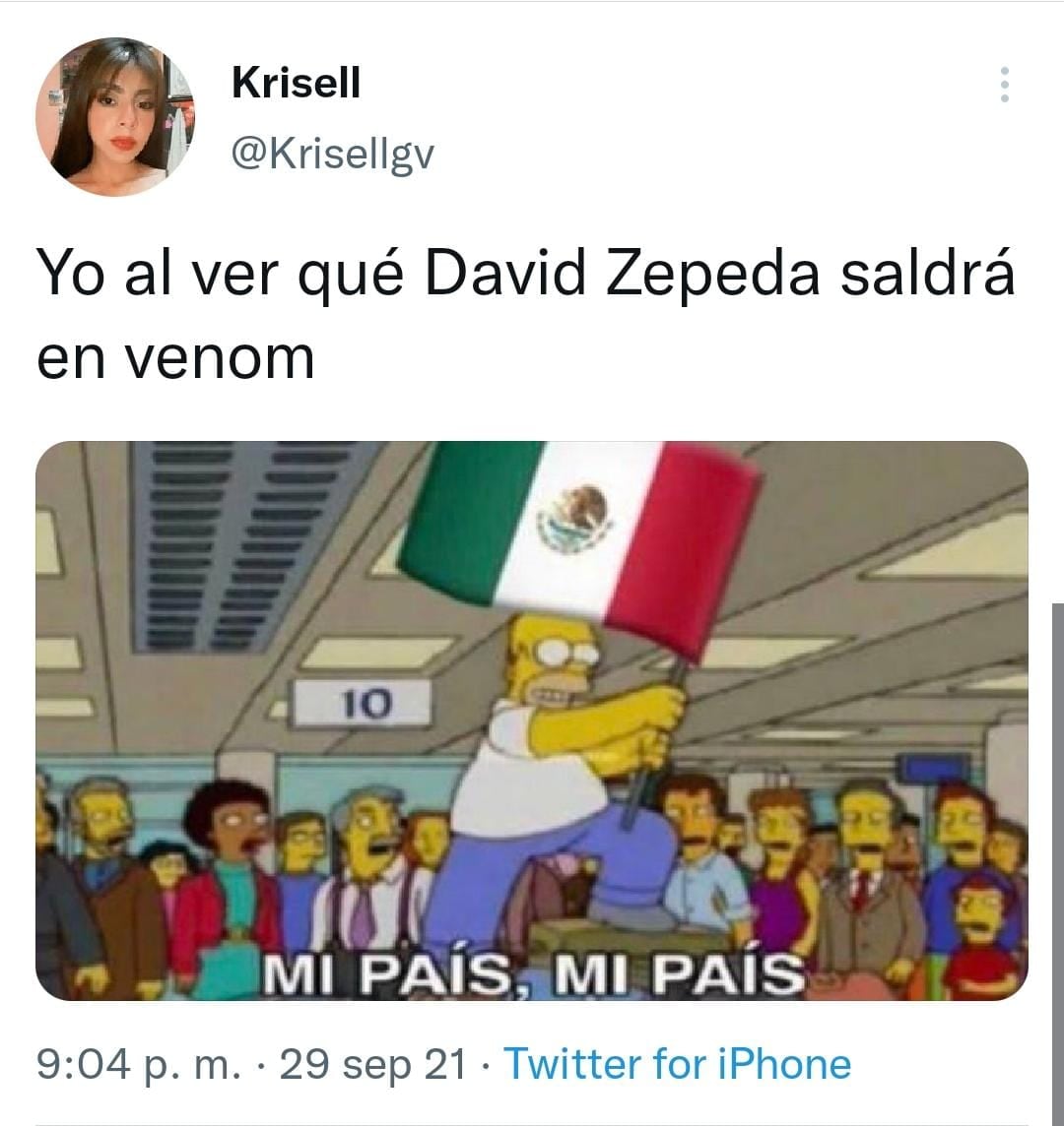 Meme de David Zepeda