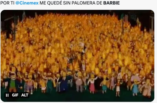 Palomeras de Barbie en Cinemex ya están agotadas, reportan los usuarios