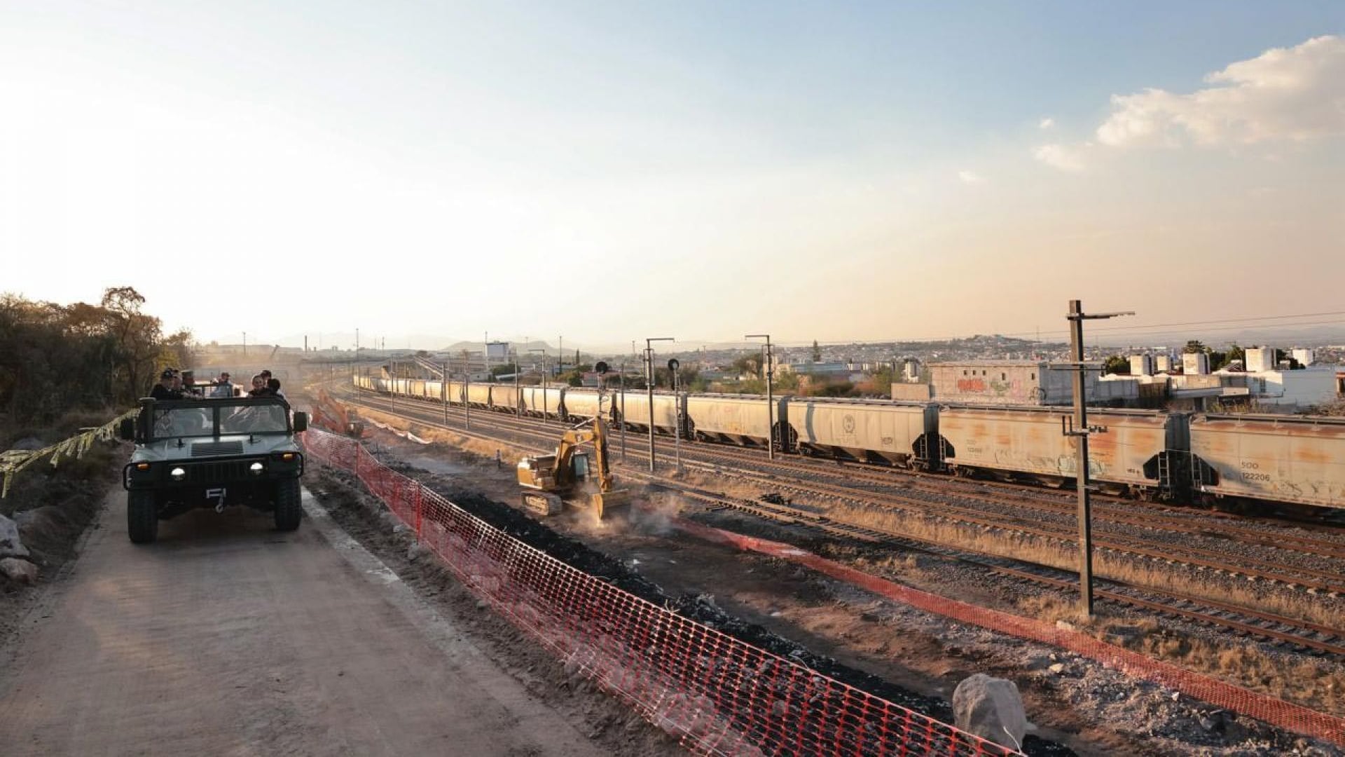 Tren México-Querétaro alcanza 15.18% de avance, informa Sedena