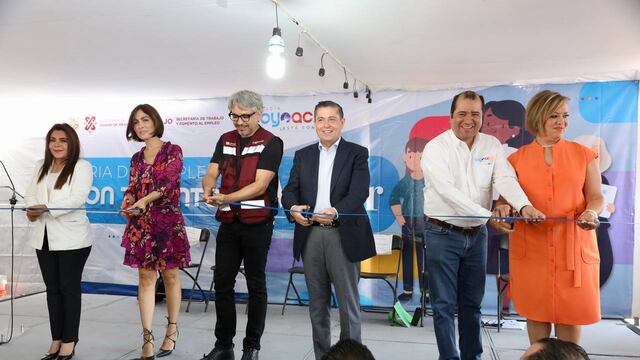 Giovani Gutiérrez encabeza en Coyoacán feria del empleo con visión de género