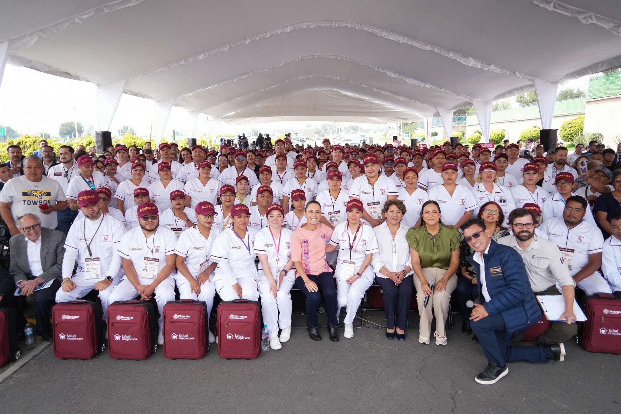 Claudia Sheinbaum presentó Salud Casa por Casa en Ixtapaluca