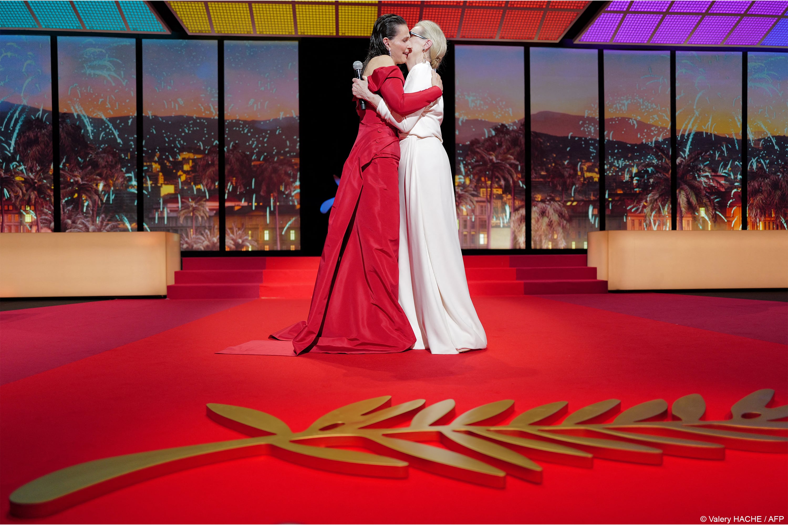 Meryl Streep y Juliette Binoche en el Festival de Cannes 2024