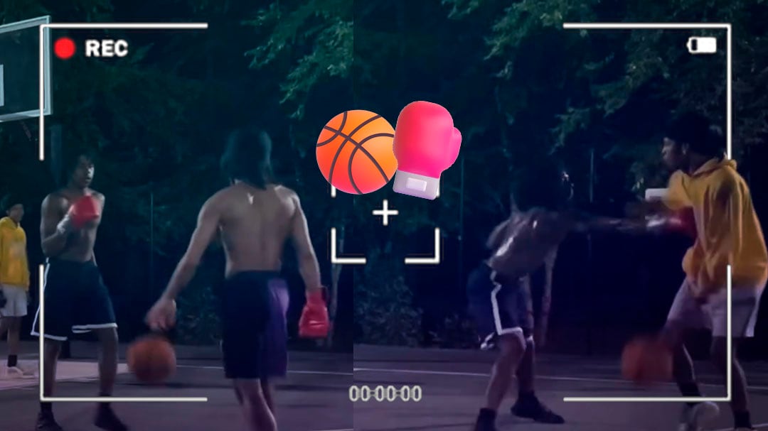 Boxing basketball: el video del deporte que mezcla boxeo y basquetbol
