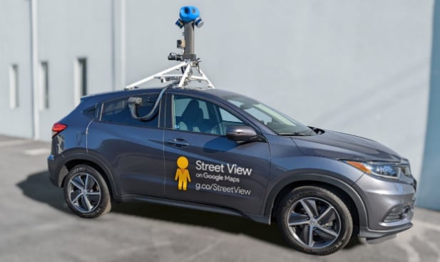 Auto de Google Street View