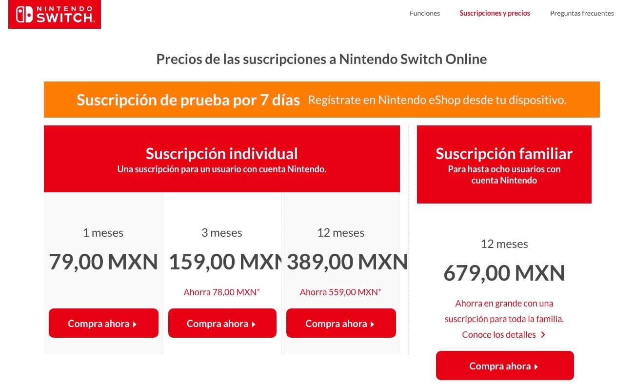 Nintendo Switch Online