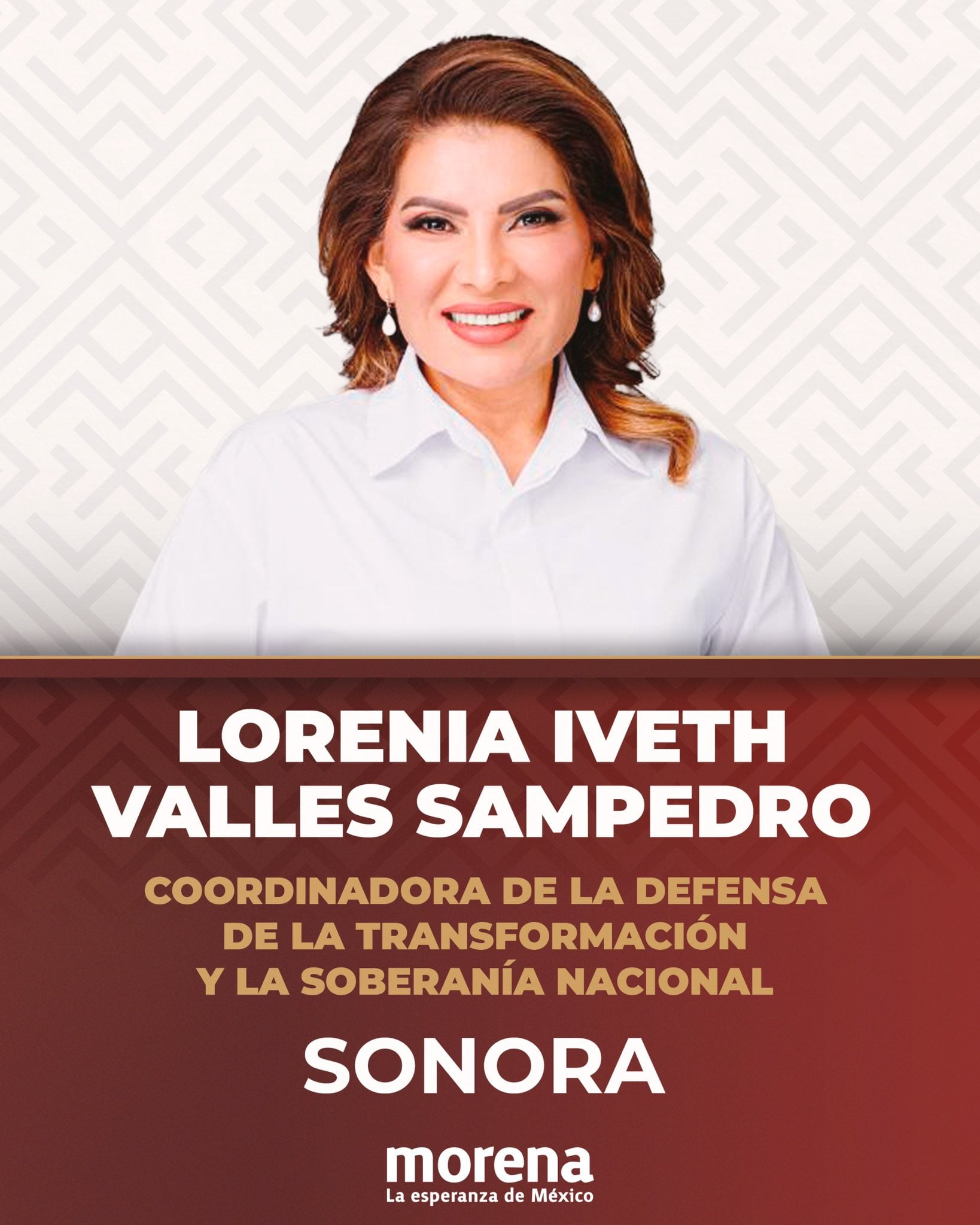 Lorenia Valles asume como coordinadora de Morena en Sonora