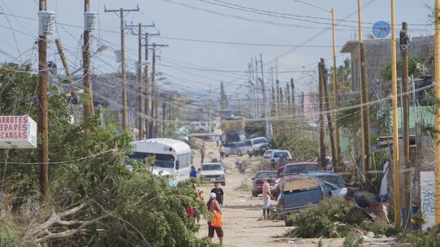Devastación. El huracán Odile golpeó fuerte al estado de Baja California Sur. Foto: Guillermo Perea/Cuartoscuro