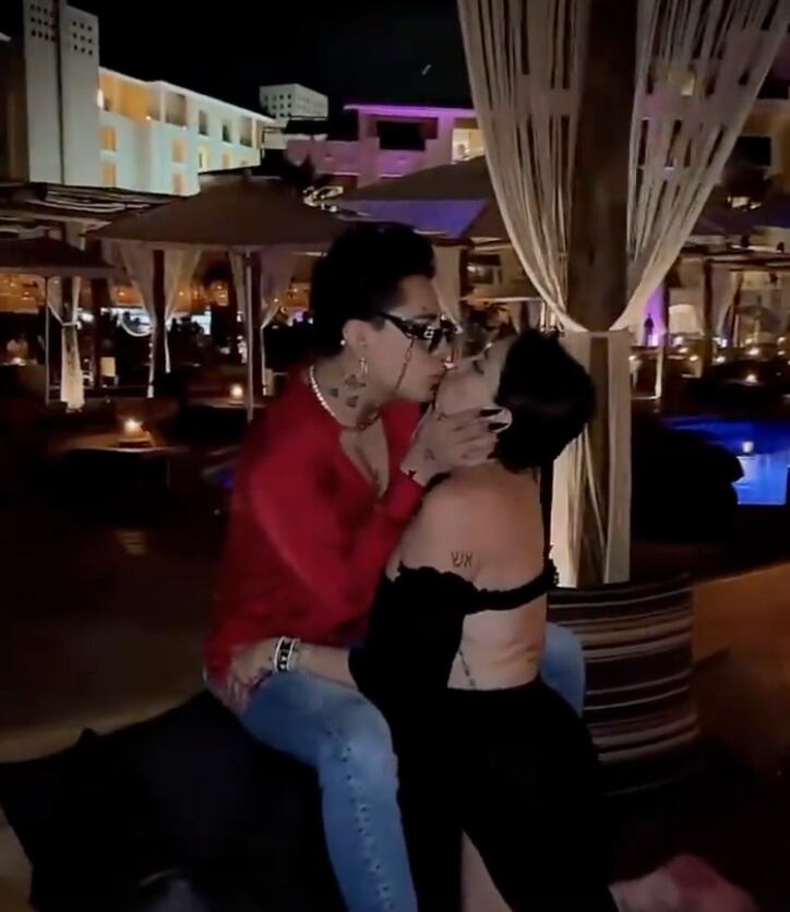 Kunno y Celia Lora juntos en Los Cabos