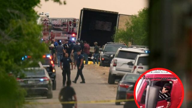 chofer del tráiler con migrantes se hizo pasar por uno de ellos para evitar ser detenido
