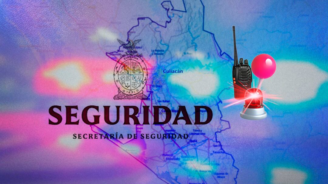 Seguridad Pública de Sinaloa reporta hechos violentos en varios puntos de Culiacán
