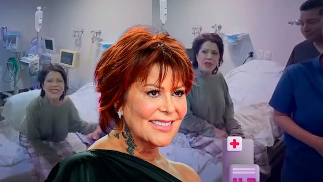 Alejandra Guzmán reaparece desde el hospital tras lesionarse la cadera en concierto