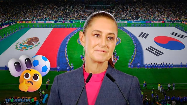 Claudia Sheinbaum aún no sabe donde verá el partido de México vs Corea del Sur del Mundial 2026