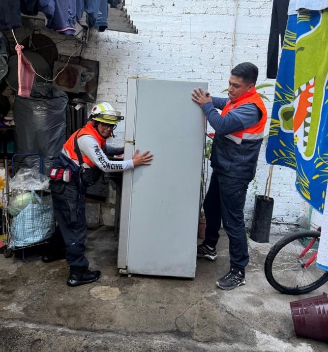 Mega fuga de agua en Iztapalapa