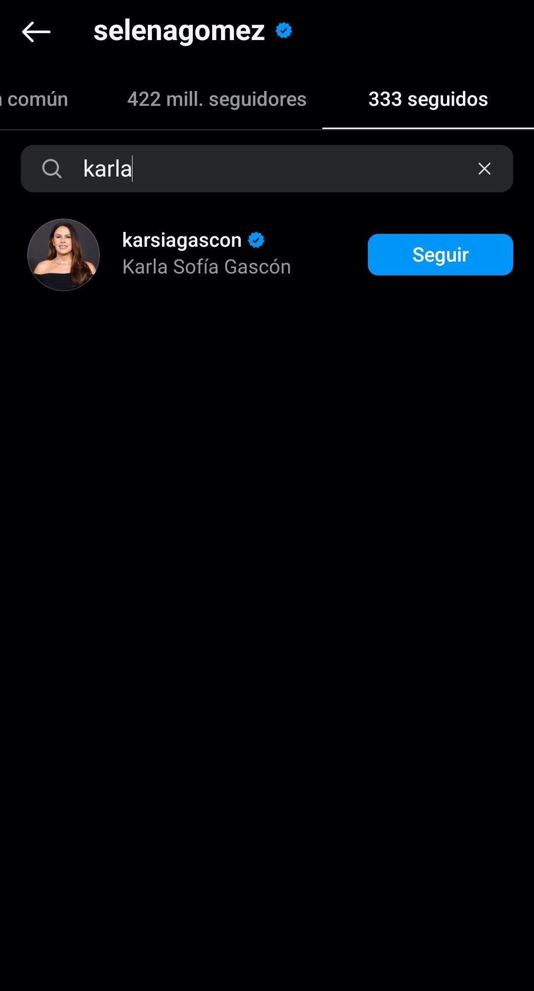 ¿Selena Gomez dejó de seguir a Karla Sofía Gascón? Le revivieron un viejo tuit donde la llamaba “pobre desgraciada”