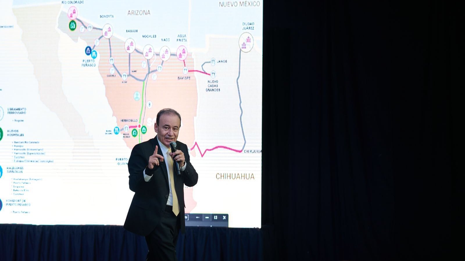 Alfonso Durazo presenta Plan Sonora ante el Colegio de Defensa Nacional como eje de seguridad nacional