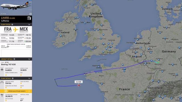 Vuelo de Lufthansa
