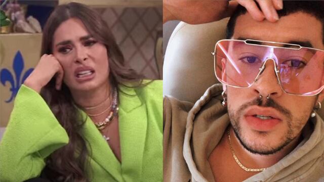 Galilea Montijo y Bad Bunny