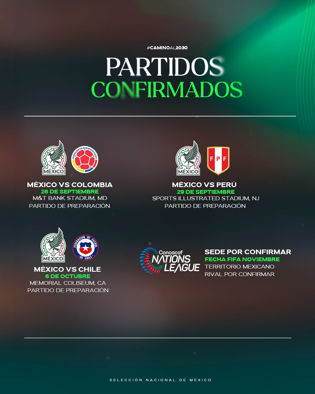 Rafael Márquez ya tiene definidos a sus primeros rivales como DT de México