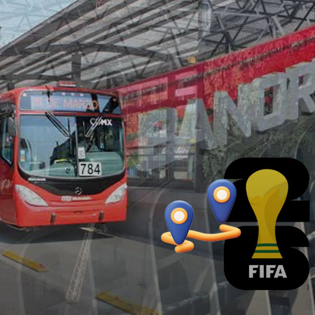 Metrobús CDMX prepara ruta al Estadio Banorte rumbo al Mundial 2026