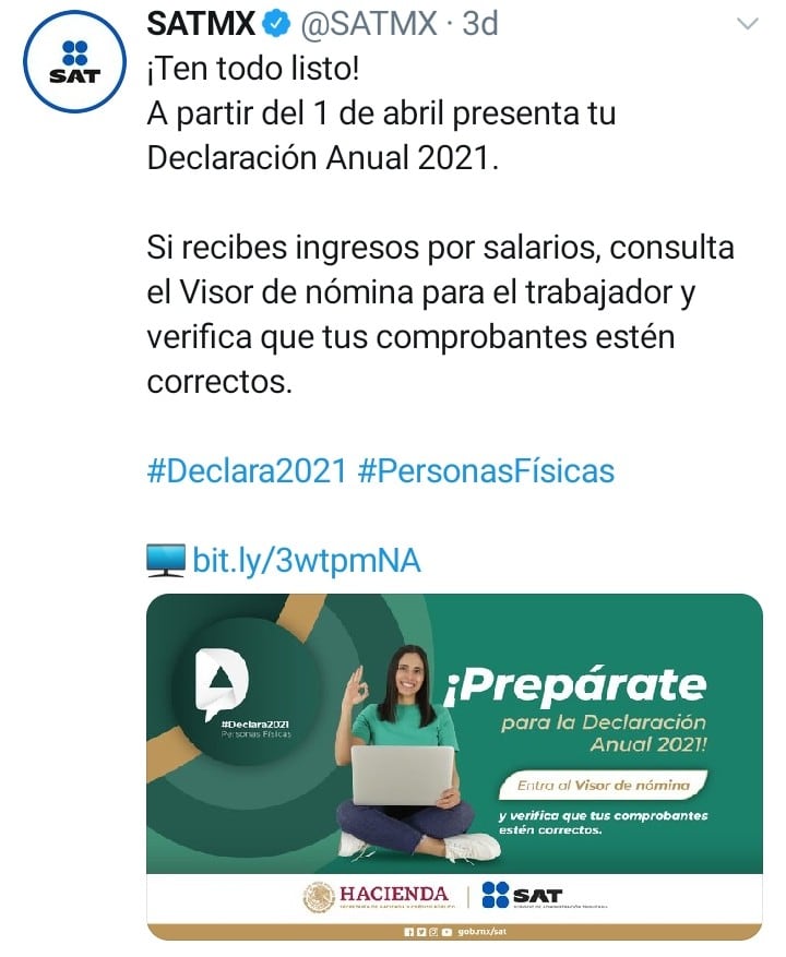 Declaración anual