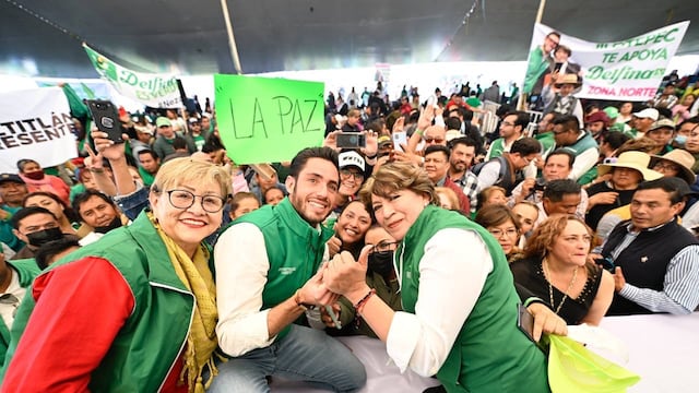 Delfina Gómez en Almoloya de Juárez