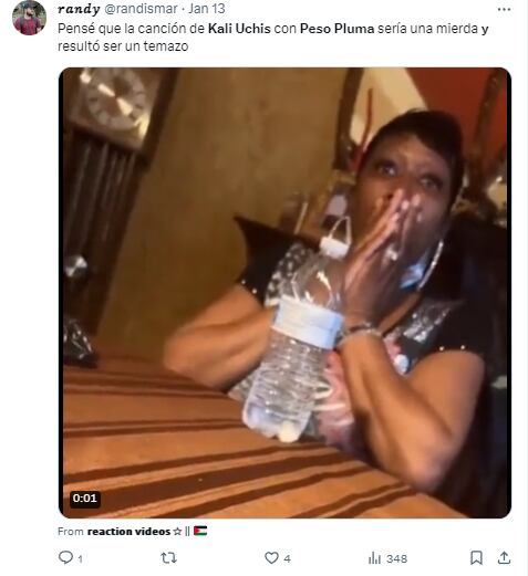 Memes de Peso Pluma y Kali Uchis por ‘Igual que un ángel’